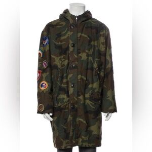 AMIRI Camouflage Print Parka
